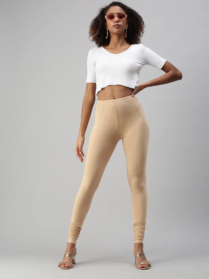 Prisma's Deep Skin Ankle Leggings - Perfect Fit and Comfortable